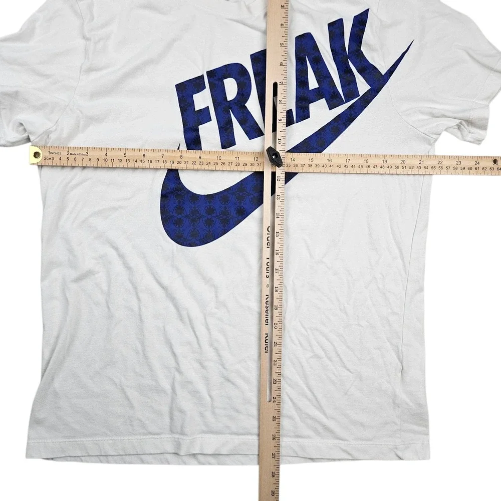 Nike Dri Fit Giannis Basketball Freak Men's‎ Large White Basketball Large Swoosh
